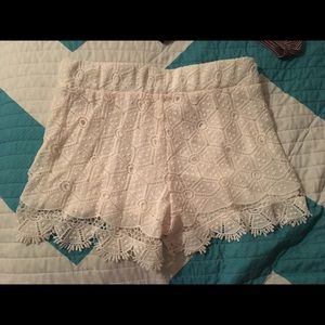 Lace shorts